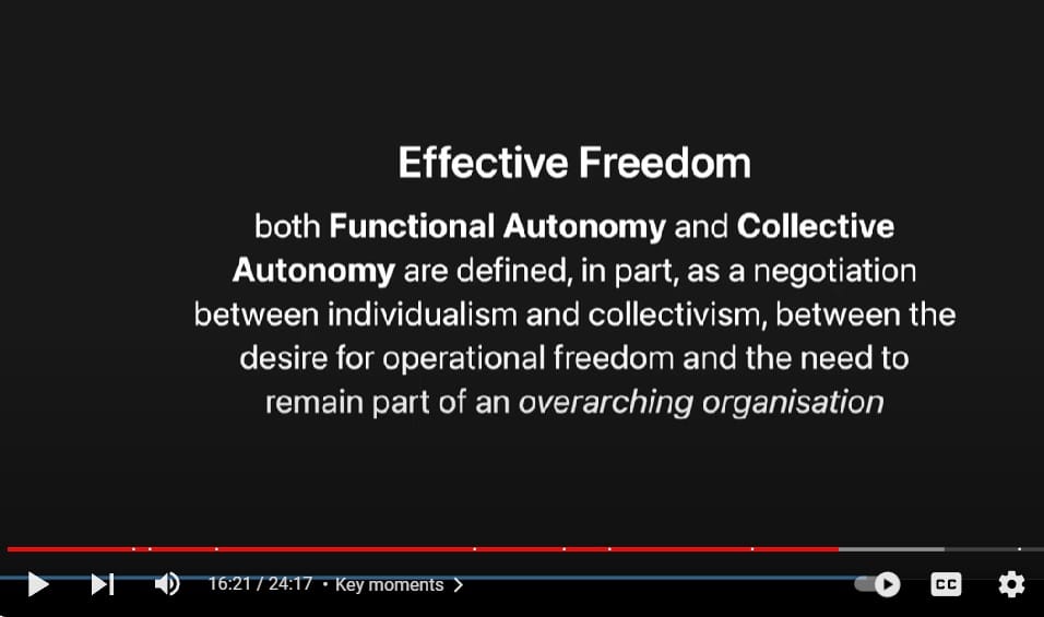 Video presentation slide title effective freedom